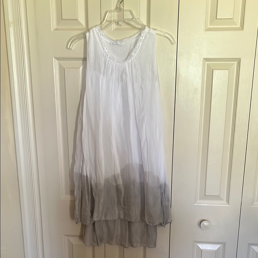 Tempo Paris Sleeveless Ombre Dress size small
